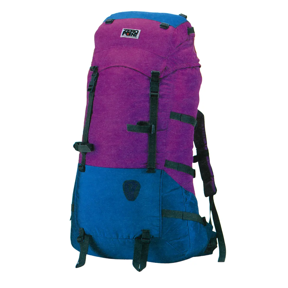 Purple large backpack "Wishbone Pack"