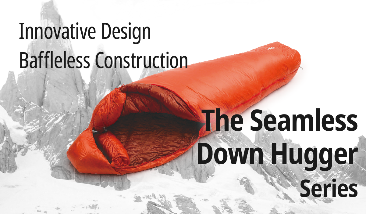 Innovative Design Baffleless Construction, The Seamless Down Hugger Series, Image of the Seamless Down Hugger .