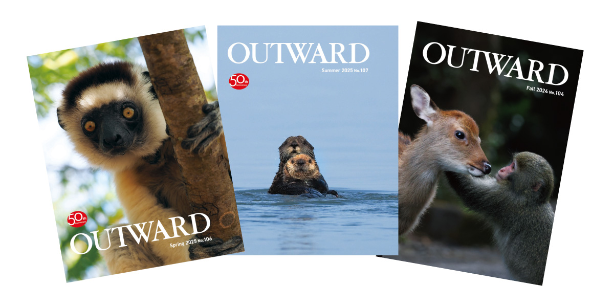 An image of the Montbell OUTWARD magazine