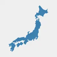 An illustration of a map of Japan