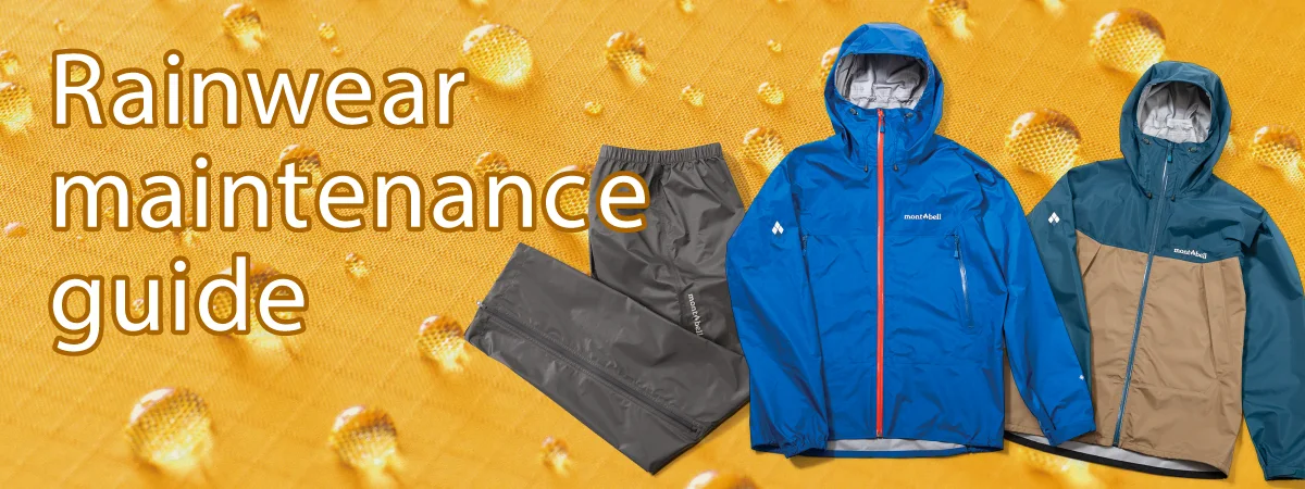 Rainwear maintenance guide