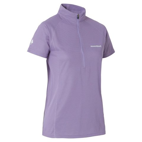 Cool Short Sleeve Zip Shirt Women's
