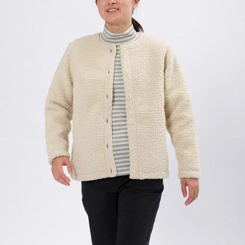 CLIMAPLUS Shearling Cardigan Women's
