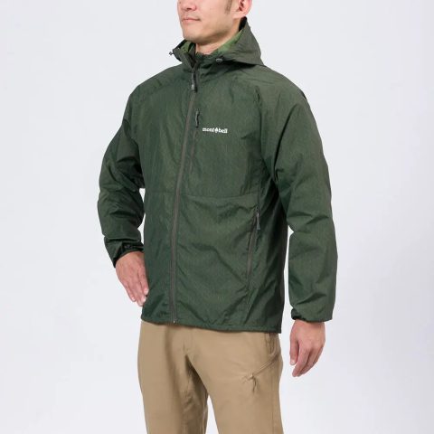 Wind Blast Print Hooded Jacket Men's