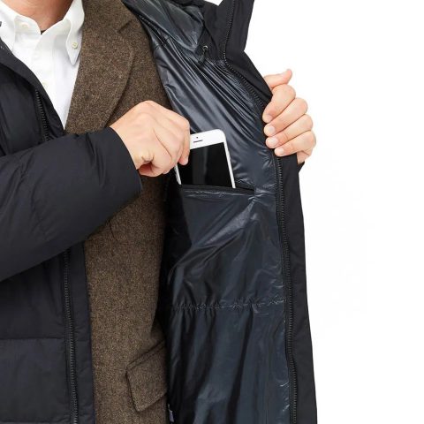 U.L. Travel Down Half-Length Coat Men's