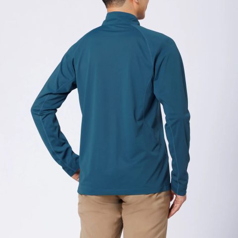 Cool Light Long Sleeve Zip Shirt Men's