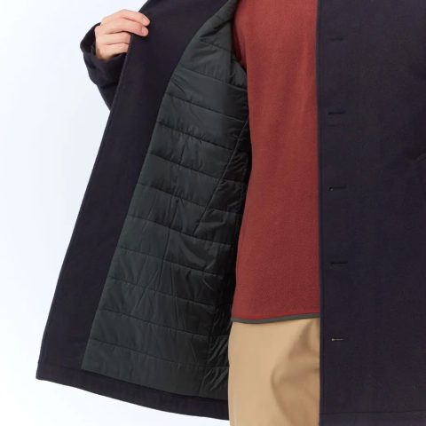 Wool Travel Coat Men's