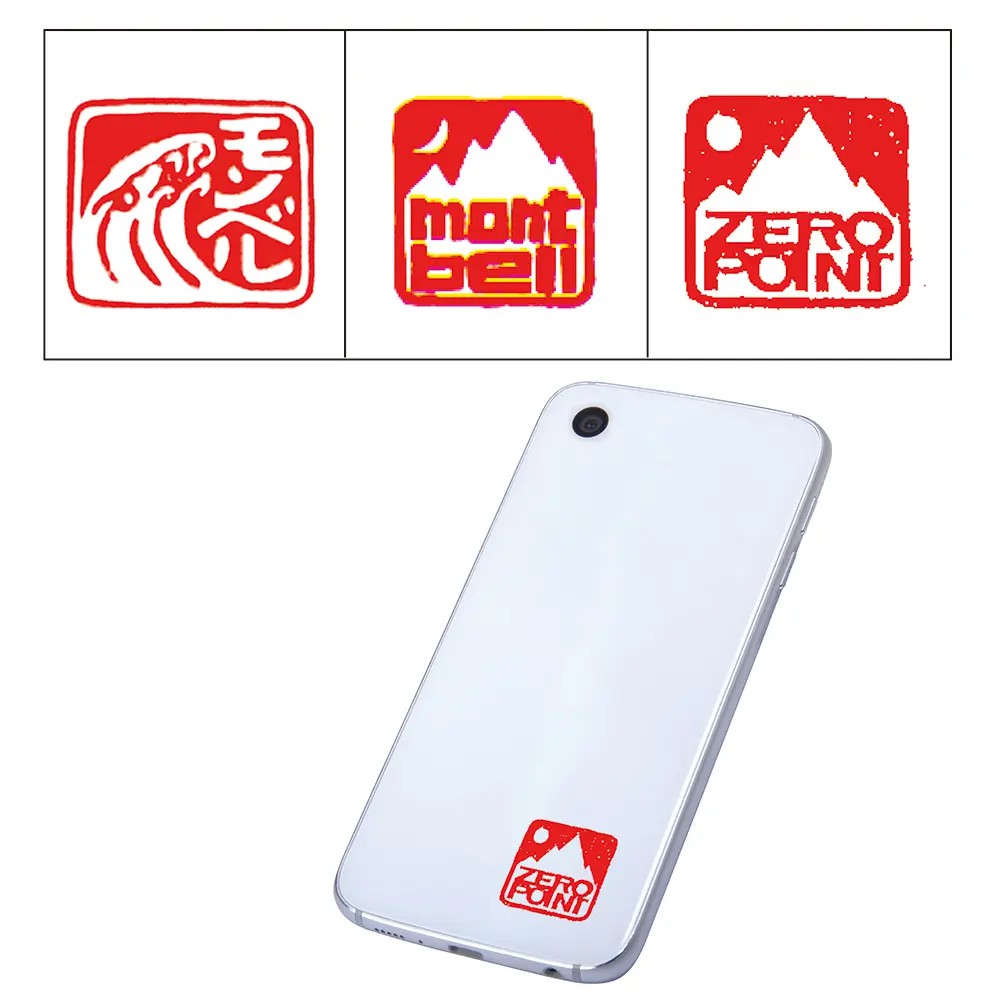 Sticker mont-bell Stamp