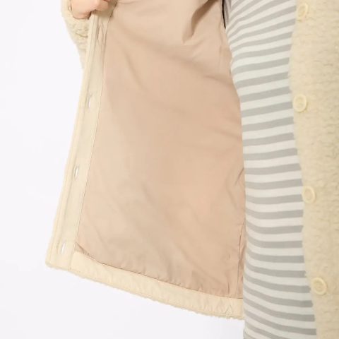 CLIMAPLUS Shearling Cardigan Women's