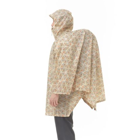 Print Trekking Rain Poncho