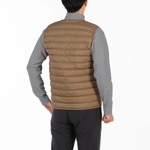 Superior Down Round Neck Vest Men's