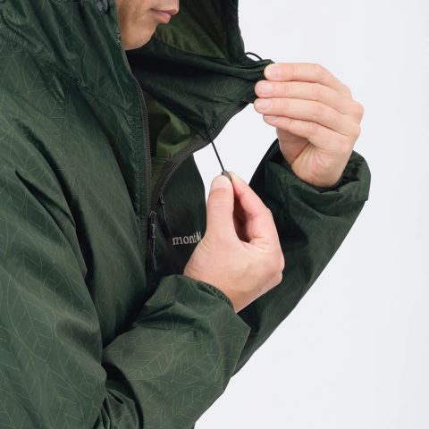 Wind Blast Print Hooded Jacket Men's