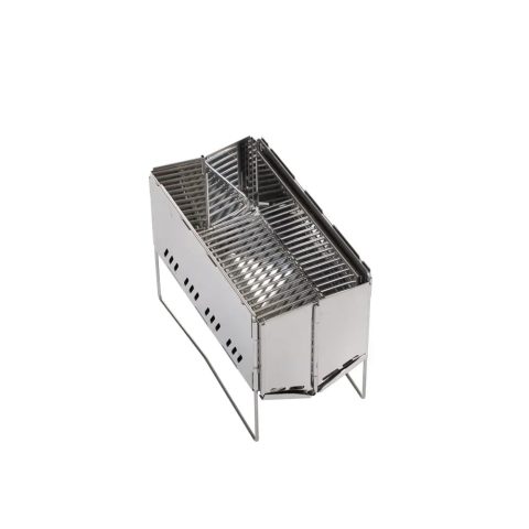 Folding Fire Pit Stainless Steel HD Fire Grate S