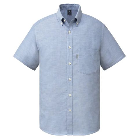Core Spun Oxford Short Sleeve Button Down Shirt