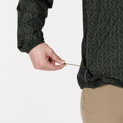 Wind Blast Print Hooded Jacket Men's