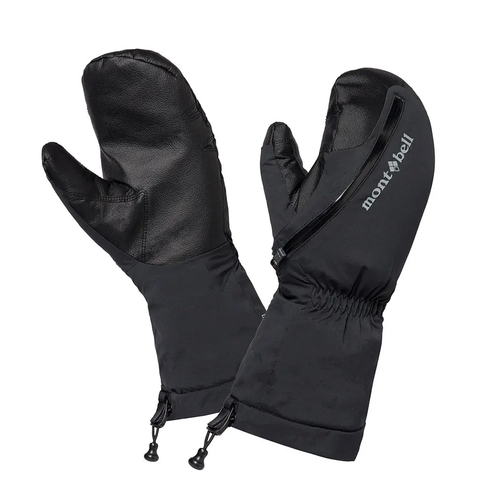 Powder Zip Mittens