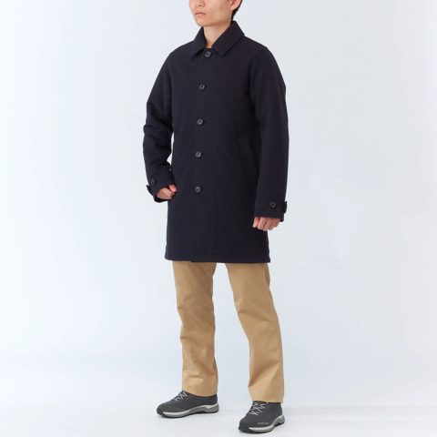 Wool Travel Coat Men's