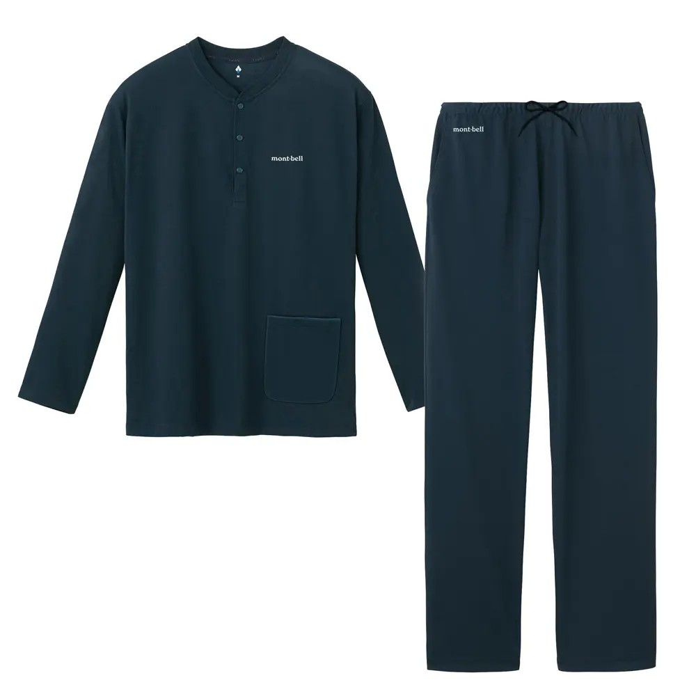 Wickron Travel Knit Pajamas Long Sleeve
