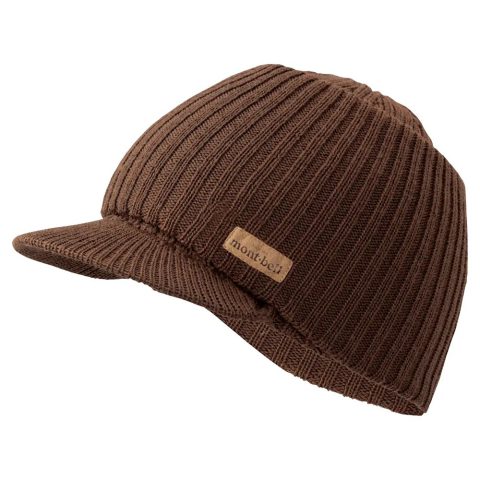 Merino Wool Knit 2-Way Cap