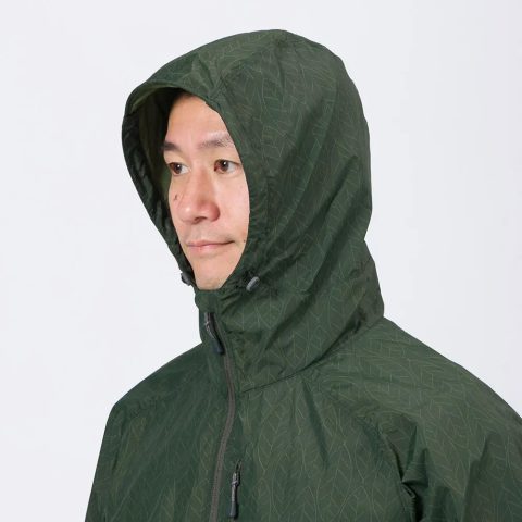 Wind Blast Print Hooded Jacket Men's