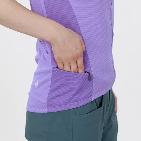 Cycool Short Sleeve Zip Shirt Women's