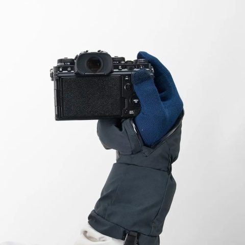 Powder Zip Mittens