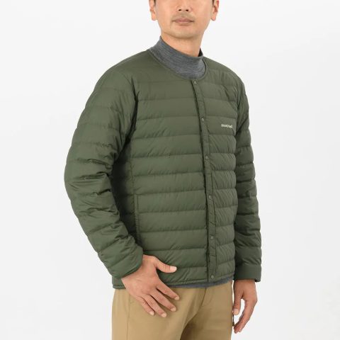 Superior Down Round Neck Jacket Men's