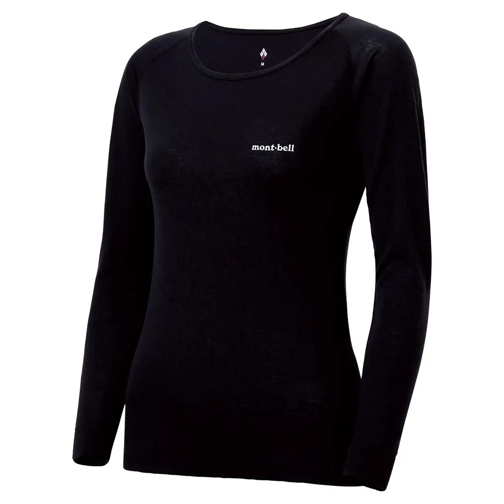 SUPER MERINO WOOL Middle Weight Round Neck Shirt Women's