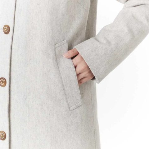 Wool Travel Coat Women's