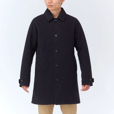 Wool Travel Coat Men's
