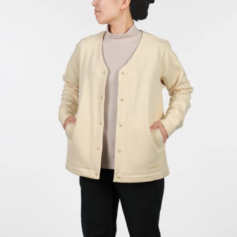 Ripple Knit Cardigan Women's