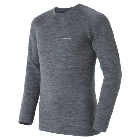 SUPER MERINO WOOL Expedition Round Neck Shirt Men's