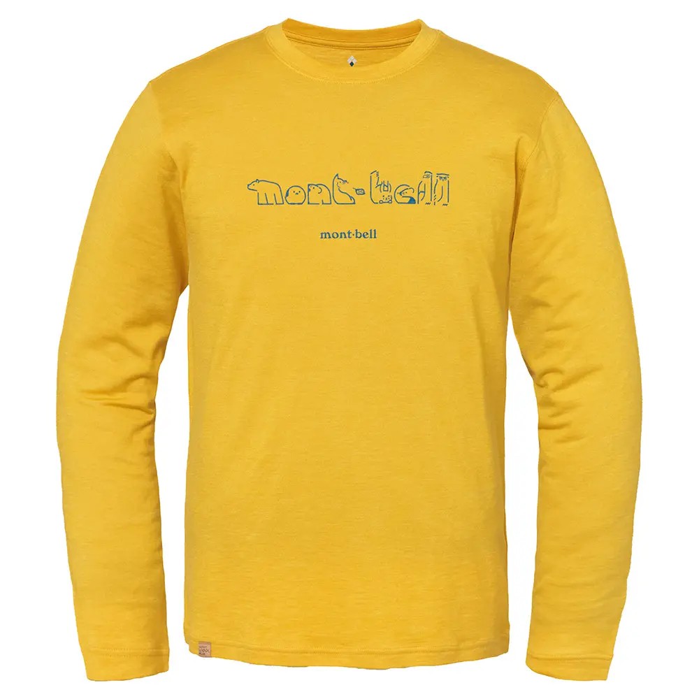 Merino Wool Plus Light Long Sleeve T Men's Northern Animal Logo