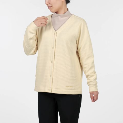 Ripple Knit Cardigan Women's