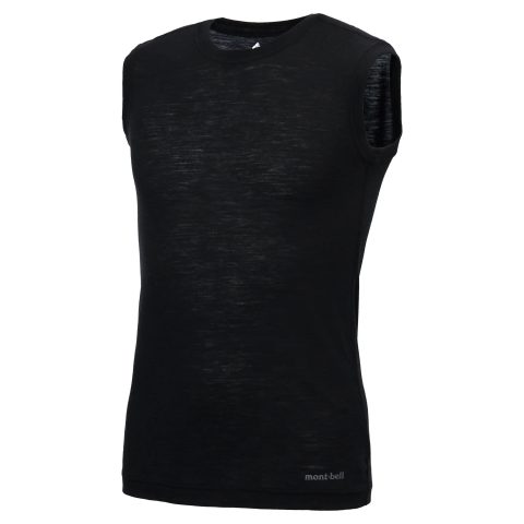 Super Merino Wool Light Weight Sleeveless Shirt Men's Super Merino Wool Light Weight Sleeveless Shirt Men's