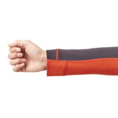 Merino Wool Plus Action Zip Neck Men's