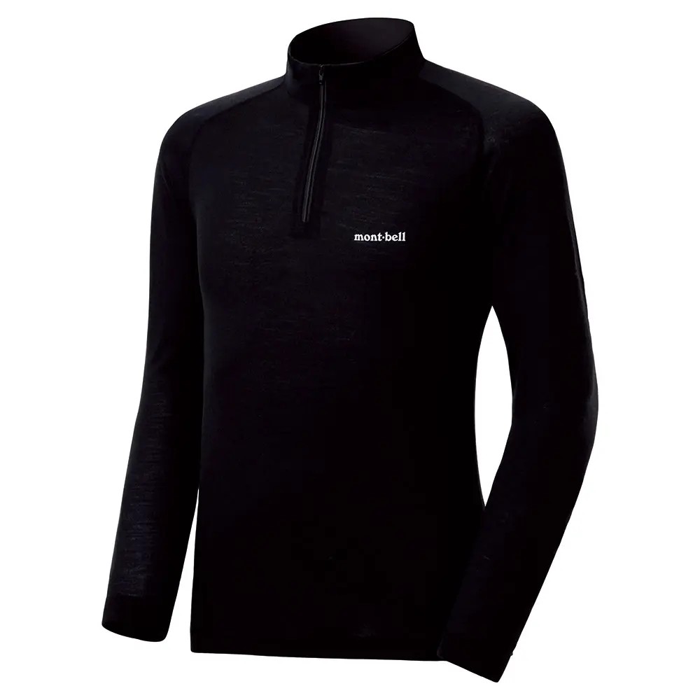 SUPER MERINO WOOL Middle Weight High Neck Shirt Men's