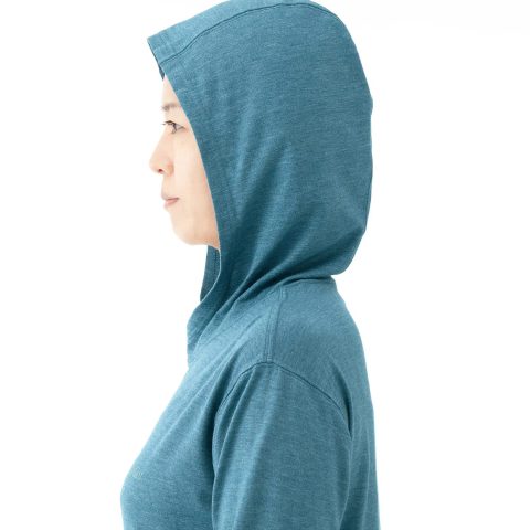 Merino Wool Plus Light Hoodie Women's