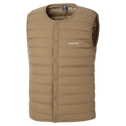 Superior Down Round Neck Vest Men's