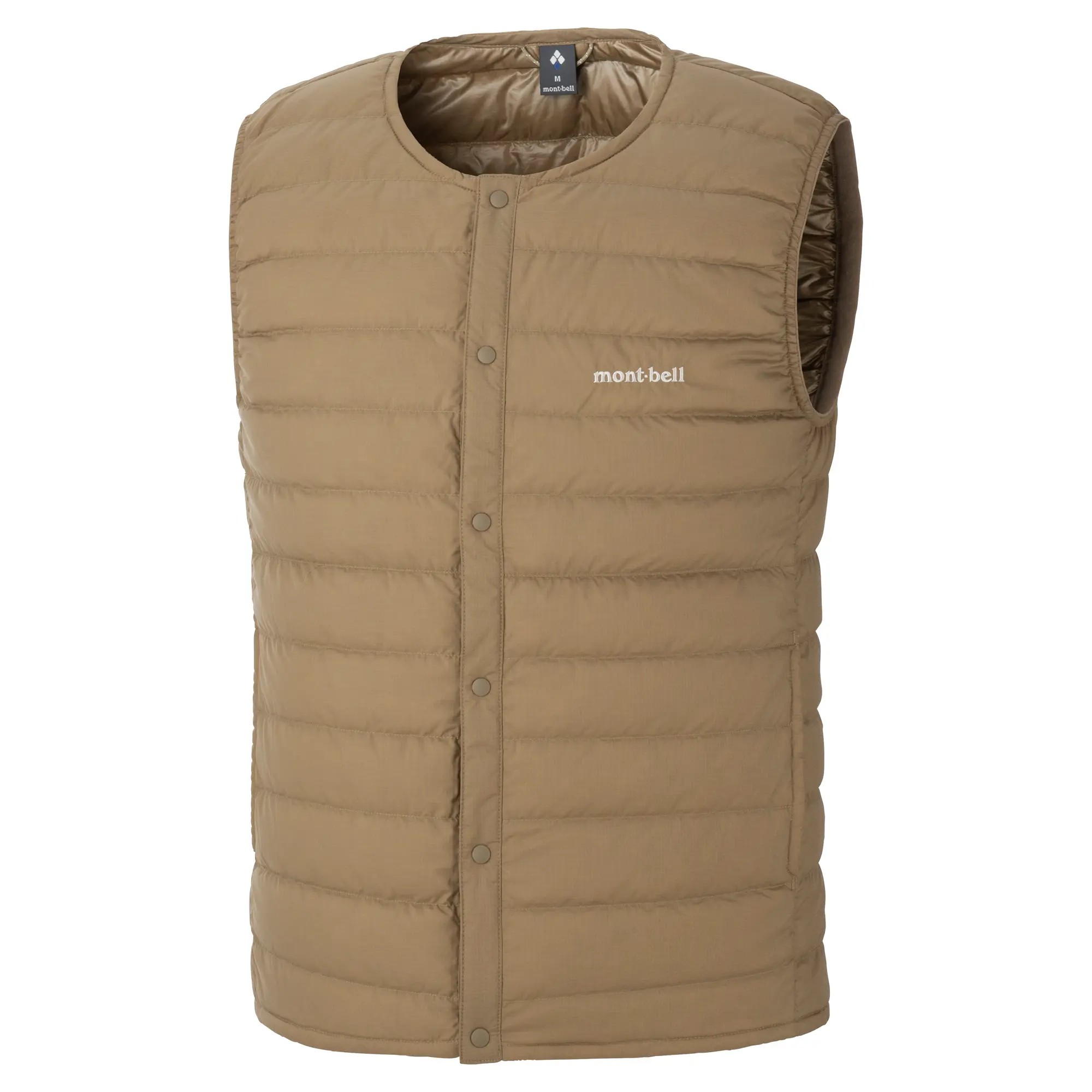 Superior Down Round Neck Vest Men's