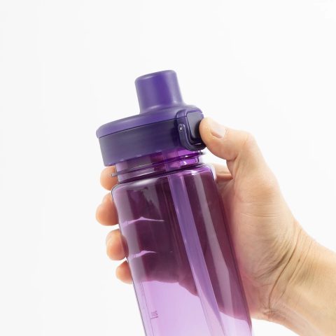 Clear Bottle Straw 0.5L