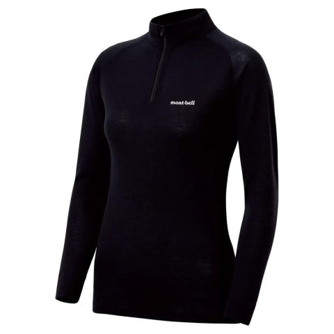 SUPER MERINO WOOL Middle Weight High Neck Shirt Women's