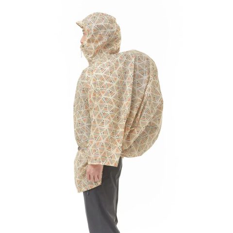 Print Trekking Rain Poncho
