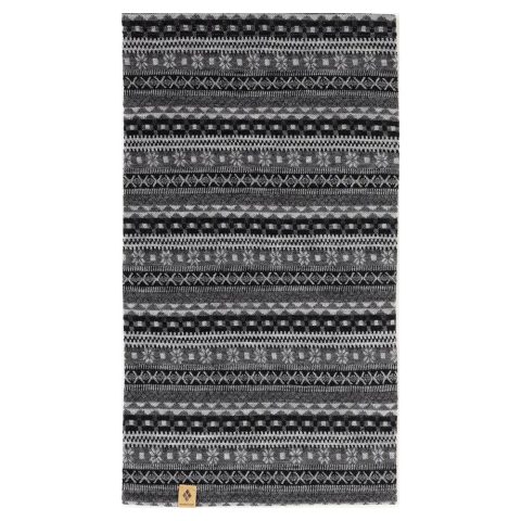 Merino Wool Jacquard Neck Gaiter Long Merino Wool Jacquard Neck Gaiter Long