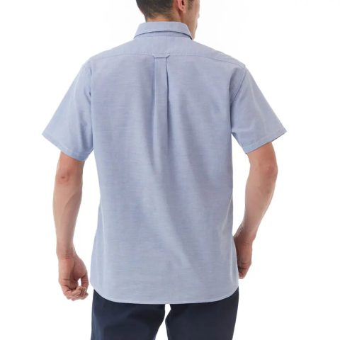 Core Spun Oxford Short Sleeve Button Down Shirt