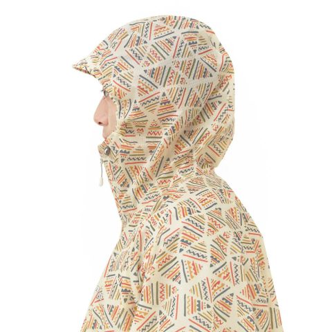 Print Trekking Rain Poncho